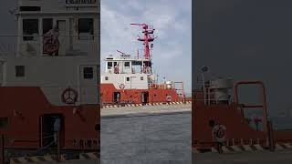 Keelung Port Taiwan🇹🇼 New Taipei City tugboat rescuer boat in Taiwan keelung keelungport [upl. by Wrench]