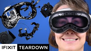 Vision Pro Teardown Behind the Complex and Creepy Tech [upl. by Htor595]