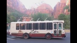 Zion National Park Shuttle Bus [upl. by Neddra97]