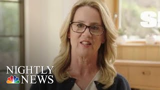 Christine Blasey Ford Speaks Out Publicly For First Time Since Kavanaugh Hearing  NBC Nightly News [upl. by Dira894]