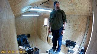 Shedshop Time Lapse Build  Part 37 [upl. by Masterson]