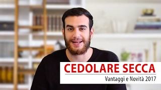 CEDOLARE SECCA Le novità del 2017 [upl. by Baggs477]