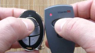 Marantec 8683MHz remote cloning procedure [upl. by Wendye]