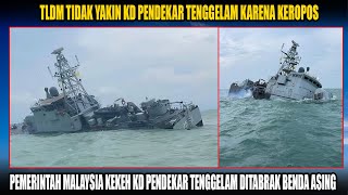 TLDM Frustasi Bangkai Kapal KD PENDEKAR Belum Bisa Diangkat  Akan Minta Bantuan Swasta [upl. by Euqinahc393]