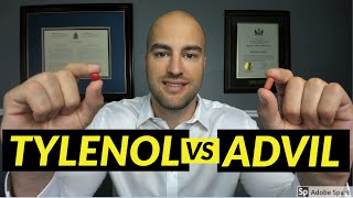 Tylenol vs Advil  Acetaminophen vs Ibuprofen [upl. by Olwena276]