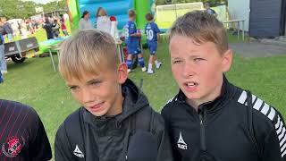 Interview med U13 drengene fra Brædstrup IF [upl. by Inimak375]