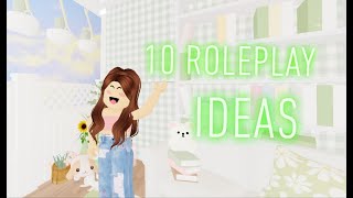 10 roleplay ideas in brookhaven  Cheesecake amp Reltaha Playz [upl. by Nathanil]