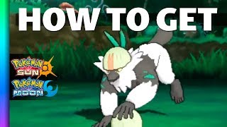 HOW TO GET Passimian in Pokemon Sun and Moon [upl. by Colinson]