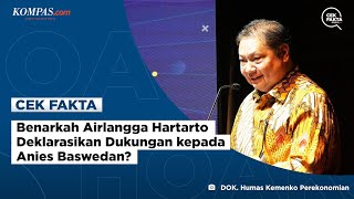 Benarkah Airlangga Hartarto Deklarasikan Dukungan kepada Anies Baswedan [upl. by Honig]