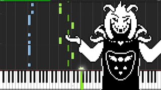 Hopes and Dreams  Undertale Piano Tutorial Synthesia [upl. by Dihahs]