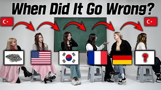 How Turkish Sounds To NonTurkish Speakers l FT ICHILLIN l Korea Germany France Türkiye [upl. by Elacim]