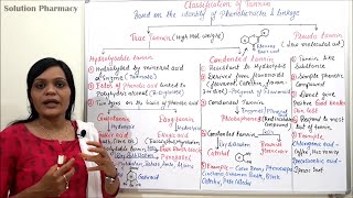 Class 58  Tannin Part 03  Types of Tannin  Classification of Tannin [upl. by Kcirderf]