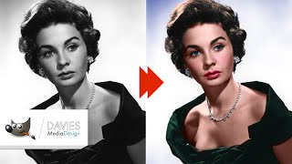 How to Colorize Black and White Photos with GIMP [upl. by Newob]