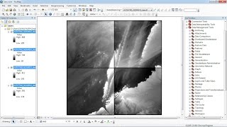 Arcgis  Merge the raster datasets fusionner raster arcgis Mosaic raster dataset ArcGIS [upl. by Johannes]