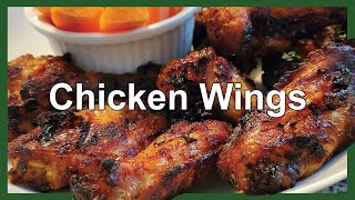 Easy Air Fryer Chicken Wings  Cooking With Mom [upl. by Mou]