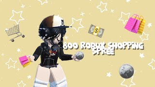 800 ROBUX SHOPPING SPREE 🛍️ [upl. by Eiramacissej]