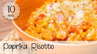 Veganes Paprika Risotto Rezept  Leckeres Risotto Vegan  Risotto selber machen  Vegane Rezepte ♡ [upl. by Zoldi]