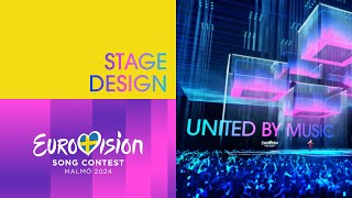 First look at the Eurovision 2024 stage  UnitedByMusic [upl. by Warde]