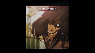 ERENS ATTACK TITAN 🗿🔥  AOT anime 4k edit 🗣️😈aotedit eren erenyeager 4k erenyeager erenedit [upl. by Annaed513]