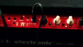 TC Electronic BG250 Bass Combo Amp Demo [upl. by Oznerol]