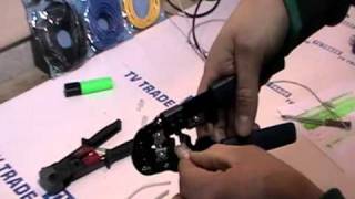 RJ45 Crimping Tool [upl. by Saidel490]