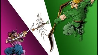 Grudge Match 3 Green Arrow vs Hawkeye [upl. by Airamas387]