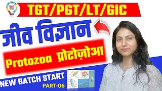 TGT PGT LT GIC BIOLOGY Protozoa प्रोटोज़ोआ LEC06  biology protozoa BY DEEPSHIKHA MAAM ugcnet [upl. by Blackwell]