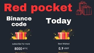 binance red packet code today 🎁 9 July binance red packet code today 2024 binance giveaway [upl. by Aloel969]