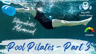 Pool Pilates 3  Deep Water Aqua Pilates Routine  Incredible Results [upl. by Joanna]