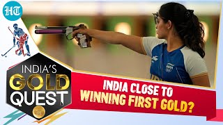 Olympics 2024 Indias Manu Bhaker In Gold Race Hockey Team Badminton Aces Preeti Shine In Paris [upl. by Hubsher744]