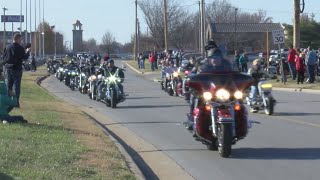 Springfield bikers gather for 40th annual Toys for Tots motorcycle ride [upl. by Letniuq]