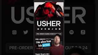 Usher just announced his PAST PRESENT FUTURE tour 2024 [upl. by Cyler]