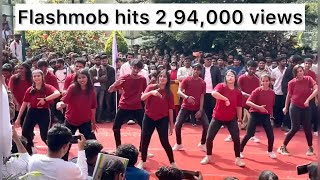 Dr Ambedkar Institute of Technology Maitri Flashmob 2023 college viralvideo dance flashmob [upl. by Armelda]