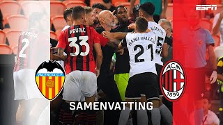 GEWELDIGE keepers en BIZARRE overtreding in Finale Trofeo Naranja  Samenvatting Valencia  AC Milan [upl. by Sophy]