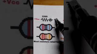 220 ohm resistor current and wattage calculations for quarter watt short shorts [upl. by Yentrok866]