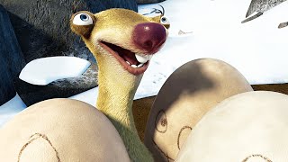 ICE AGE DAWN OF THE DINOSAURS Clip  quotBuck Saves Sidquot 2009 [upl. by Malone]