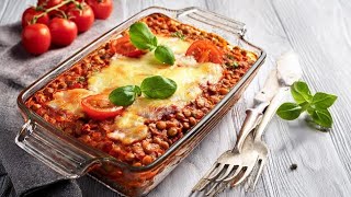 Vegetarische LINSENLASAGNE  quotitalienische Küchequot [upl. by Perdita]