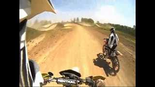 drz400 and cr250 2stroke vs 4 stroke ohsweken ontario [upl. by Hgielram]