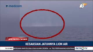 Awak Kapal Tugboat AS Jaya II Saksikan Jatuhnya Lion Air JT610 [upl. by Doownil]