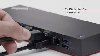 ThinkPad Thunderbolt 3 Dock Gen 2 Product Tour [upl. by Ginny217]