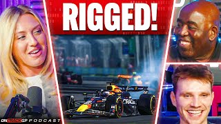 Max Verstappen Was RIGGED  Carlos Sainz VICTORIOUS Down Under  On Track GP Podcast [upl. by Oflodor]