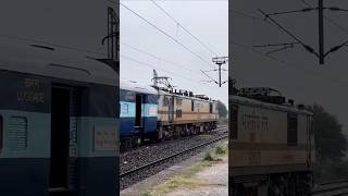 Pantograph connected 25000 Voltage railwaychannel railway train indianrailways [upl. by Wanonah]