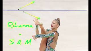 Music for rhythmic gymnastics  Rihanna  S amp M [upl. by Festus741]