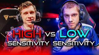 VALORANT  High vs Low Sensitivity [upl. by Luap]