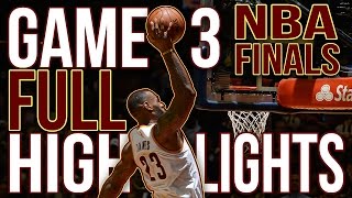 Warriors vs Cavaliers Game 3 NBA Finals  060816 Full Highlights [upl. by Kennith]