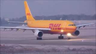 HD EAT Leipzig Airbus A300600RF taxi amp takeoff at GenevaGVALSGG [upl. by Beckett403]