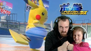 Trainer Kimberley VS Trainer Whity  Pokemon Tekken DX Nintendo Switch Gameplay German  EgoWhity [upl. by Levin]