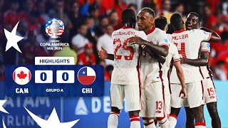 CANADÁ 00 CHILE  HIGHLIGHTS  CONMEBOL COPA AMÉRICA USA 2024™ [upl. by Nalim]