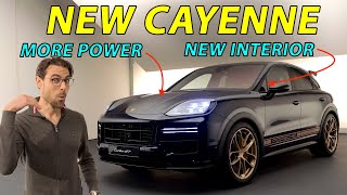 New Porsche Cayenne 2024 REVIEW with design and tech upgrade [upl. by Francisca]