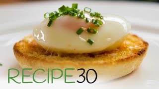 How to poach a perfect egg using a microwave in 60 seconds [upl. by Yumuk104]